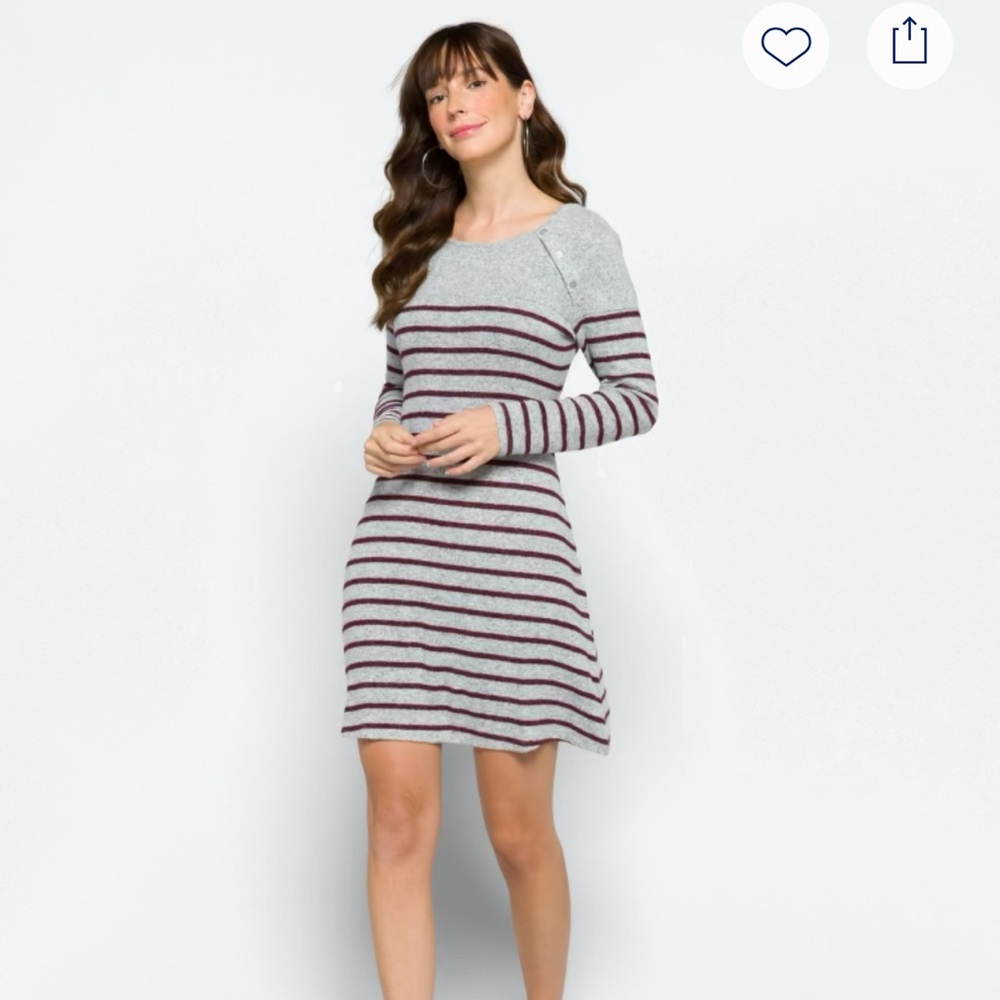 Market & Spruce Gloria Hacci Sweater Dress